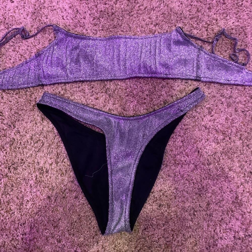 Triangl silver bikini
